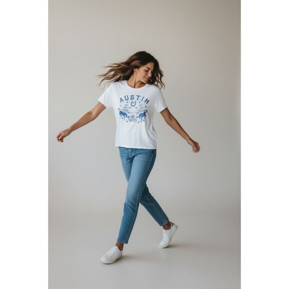 Altar’d State “Austin” Graphic Tee NEW NWT - Picture 1 of 7